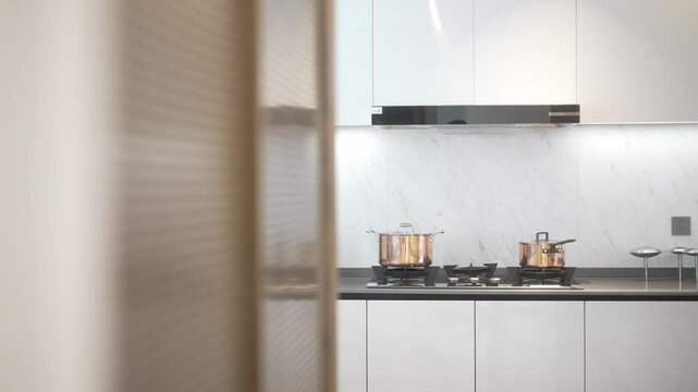 modern kitchen interior