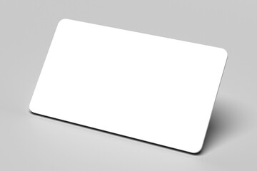 Plastic or white paper business cards