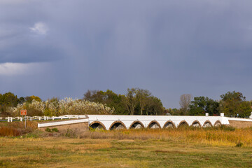 Hortobagy National Park, UNESCO World Heritage Site, Puszta is one of largest meadow and steppe ecosystems in Europe, Hungary