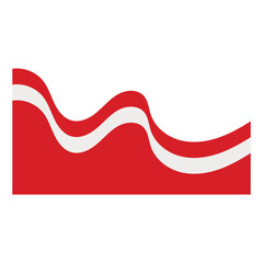 ndonesian Indepedence Day Flag Footer