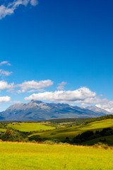 High Tatras with the dominant mountain Krivan, Slovakia