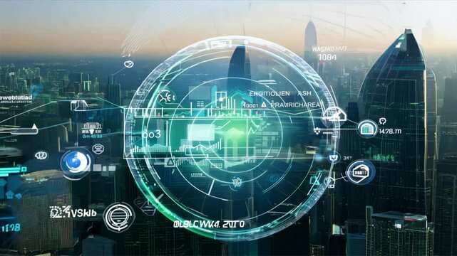 Digital data transfer background with technology, world globe, internet business, map network, global communication concept, web space, and futuristic science illustration