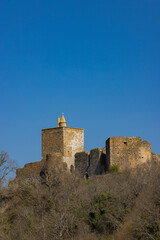 Fototapeta premium Brancion castle (Chateau de Brancion), Martailly-les-Brancion, Burgundy, France