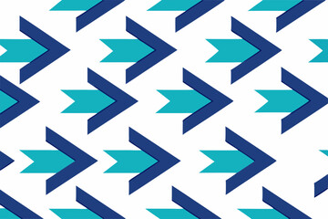 Vector seamless chevron tiling pattern