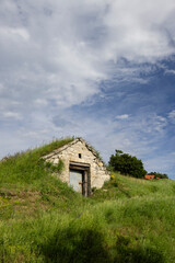 Obraz premium Wine cellar (Tufove pivnice), Velka Trna, Kosice country, Zemplin region, Slovakia