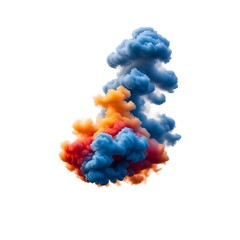 Fototapeta premium smoke cloud or sink cloud