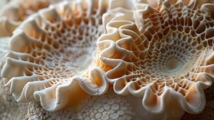 Underwater Beauty: Intricate Patterns and Shapes of Coral Reef Surface