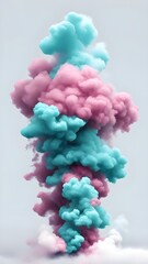 Fototapeta premium smoke cloud or sink cloud