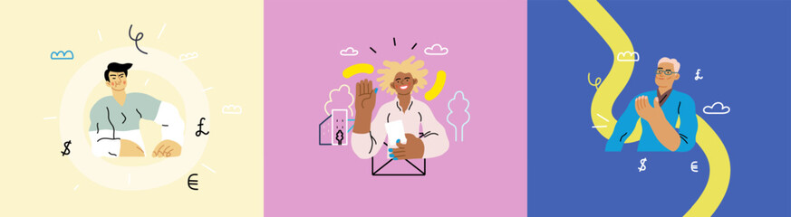 Creative Workspace: Video Conference, modern flat vector concept illustration of person engaging in virtual business meeting Connectivity, collaboration, digital interaction, remote work, productivity