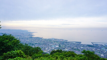 愛媛県四国中央市の具定展望台