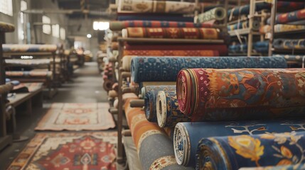 Family-run textile mill preserving traditional dyeing, producing quality fabrics with unmatched artistry.