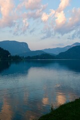 lake in the mountains