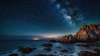 sunset over the ocean