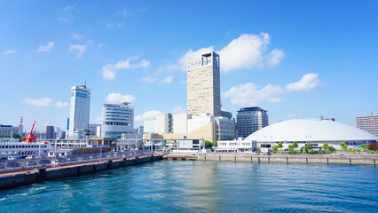 高松港のフェリー乗り場