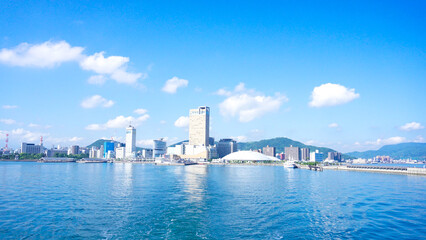 高松港のフェリー乗り場