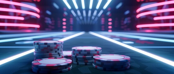 Vibrant online casino interface, showcasing digital poker tables and enticing advertisements, a dynamic web-based virtual gambling experience