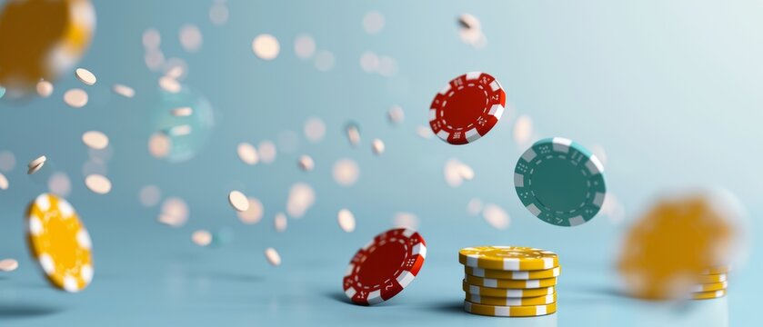 Vibrant online poker promotion, showcasing exclusive deals and bonuses, part of a comprehensive marketing strategy to boost player engagement
