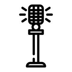 mic cutline icon