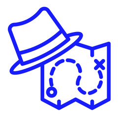 Obraz premium adventure show genre color icon