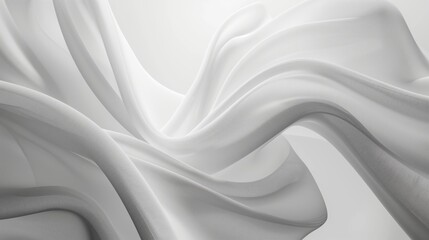 white silk background