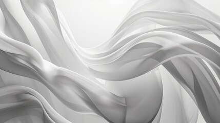 white silk background