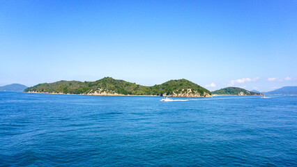 Obraz premium 小豆島行きフェリーの風景