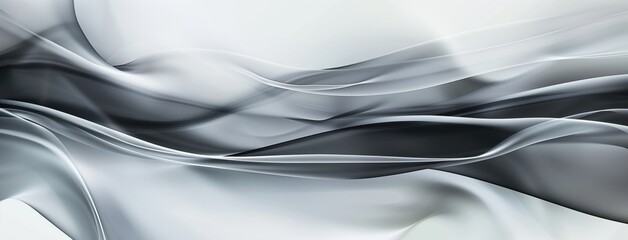 silver background with ribbon