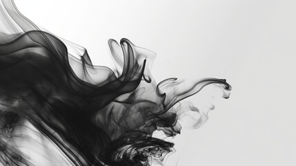 Flowing Smoke Texture Background