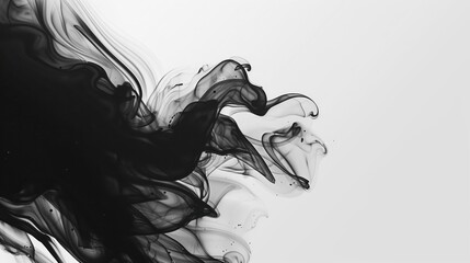 Flowing Smoke Texture Background