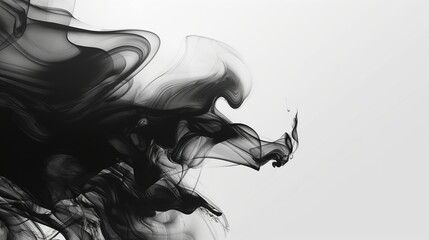 Flowing Smoke Texture Background