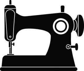 sewing machine illustration.sewing, fabric, machine, fashion, needle, craft, textile, industry, clothing,machinery, manufacture,