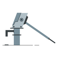 Flat Design Hand Pump