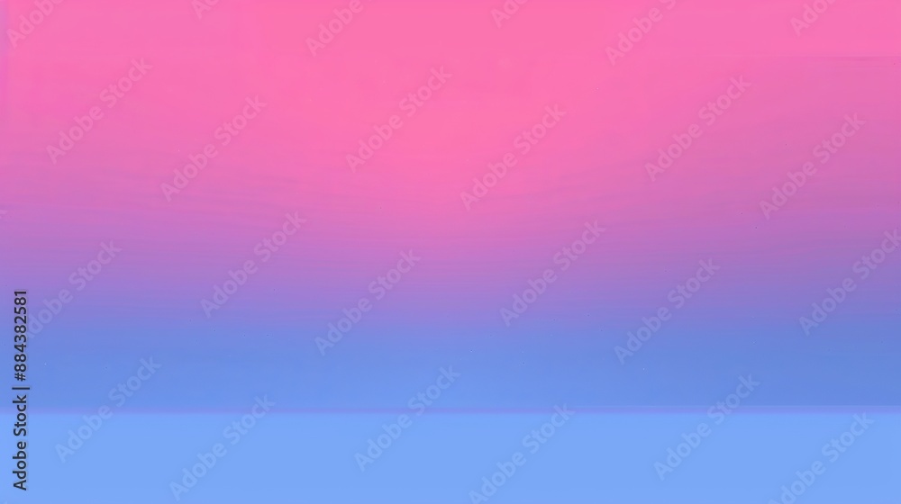 Poster A visually pleasing gradient background transitioning smoothly from soft pink to calm blue, creating a serene and tranquil atmosphere, suitable for various visual designs..