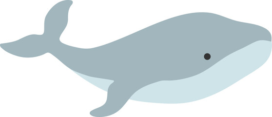 Whale Vector Illustration 