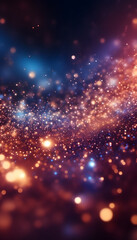 Obraz premium Abstract digital background art with flowing, colorful, red, purple, and blue colors, smooth gradients.