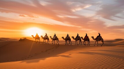 a glamping adventure in the Sahara Desert, Morocco, with camel rides, desert picnics, and nights spent under the stars in luxury tents
