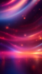 Obraz premium Abstract digital background art with flowing, colorful, red, purple, and blue colors, smooth gradients.