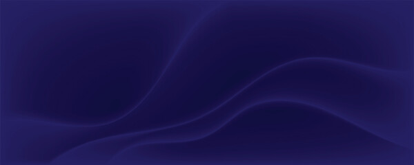 Blue soft luxury geometric abstract background with waves effect. Minimal modern graphic design element cutout style concept for banner, flyer, card, or brochure cover
