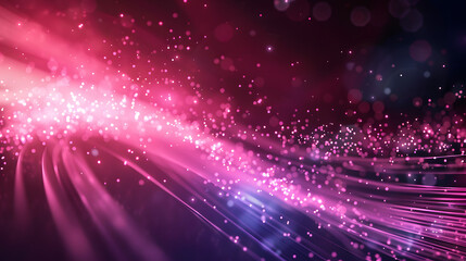 Obraz premium Black pink digital background technology technological operations neural networks AI big data transmission encryption archives audio visual science cyber connection technology computer high speed 5G