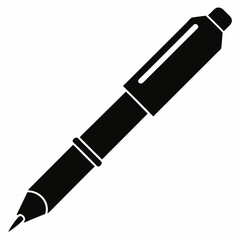 pen Black silhouette