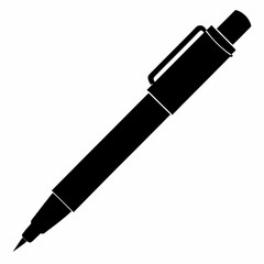 pen Black silhouette