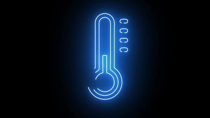 Thermometer Temperature Rising Animation, Extreme Heat, 4K, Digital Thermometer Over Globe, Outdoor Thermometer Reaches 25 Degrees Centigrade.