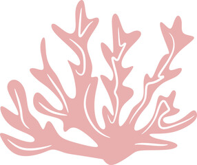 Obraz premium Coral Graphic Illustration 