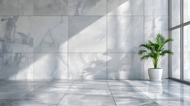 Marble tile stone wall grey texture background in elegance square white natural pattern texture for background and wallpaper. 