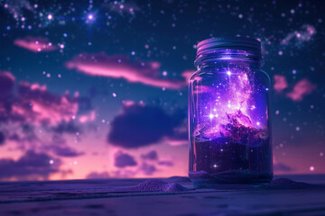 Galaxy in a Jar