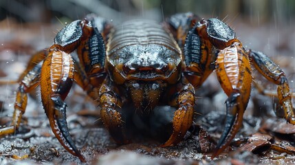 Scorpion's Intense Presence