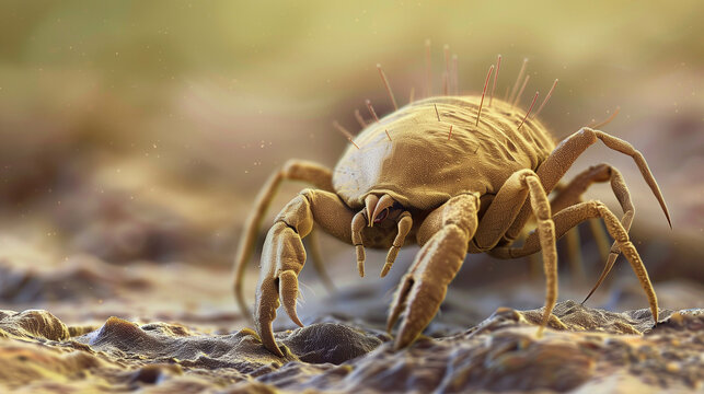 dust mite, Dermatophagoides pteronyssinus, Dermatophagoides Farinae