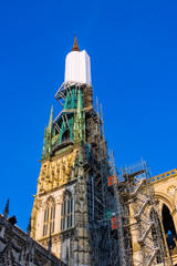 Fototapeta premium Flèche de la Cathédrale Notre-Dame de Rouen