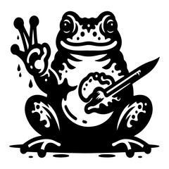 Animal Toad new vector 2024