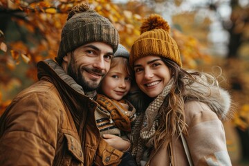 Autumn Family Portrait